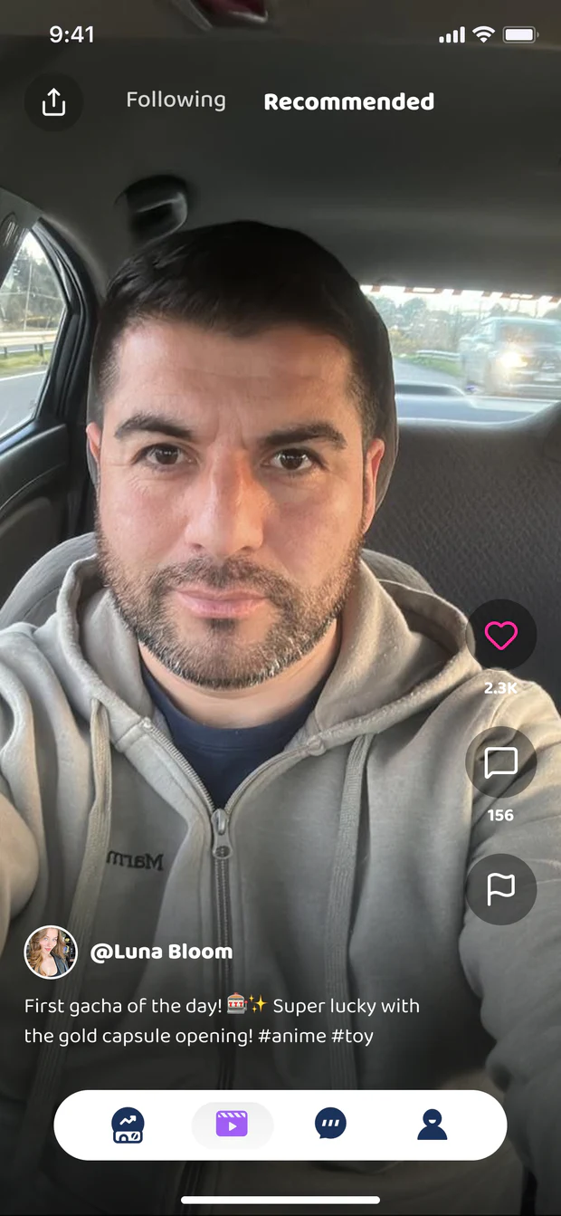 NUDDA short video feed
